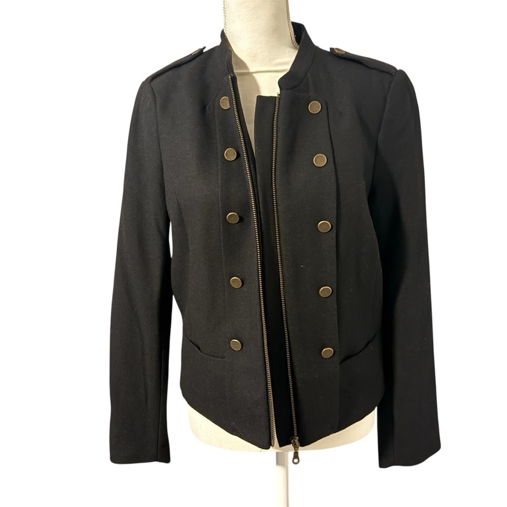 H&M Black Double-Breasted Blazer | Excellent Used Condition